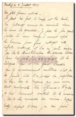 Strasburg i. Elsa. — Ewangelicka kwatera kościoła — nieznany wydawca — Rewers