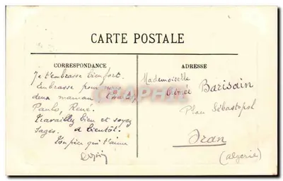 Vichy — Le Pont sur l'Allier — éditeur L.L. — Verso