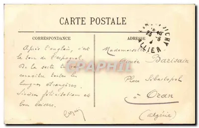 Vichy — Un Angolo del Parco — LL. — Verso