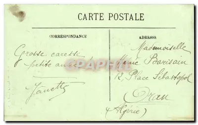 Paris (XF°) — A Grande Roda — LL — n° 1436 — Verso