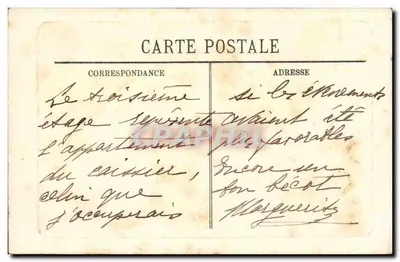 La Banca dell'Algeria — Crans — LL — Verso