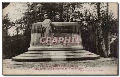 Monumento comemorativo da 86ª Brigada - Cor de Ja CHIPOTTE (Vosges) — Ad. Weick, Saint-Dié - N° 19218