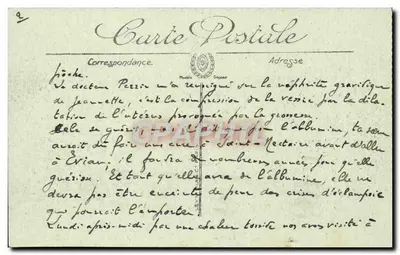 La Bourboule — Vista do Plateau de Charlanne — LL. Selecta — Verso