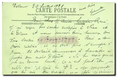 ÉVIAN-LES-BAINS — O Estabelecimento Termal, A Fonte dos Cordeliers — L.L. n°22 — Verso
