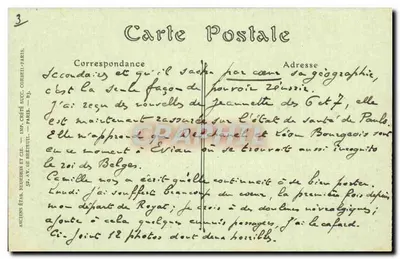 Châtel-Guyon — O Casino — Jhot. — Verso