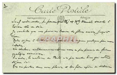 Châtel-Guyon — Teatr i Aleja Baraduc — Selecta — Rewers