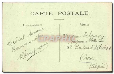 Reims w ruinach — Rue Colbert i Plac Rynkowy — Wydawca: Paris — Rewers