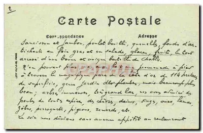Châtel-Guyon — Widok ogólny i Krzyż Święty — LL. — Rewers