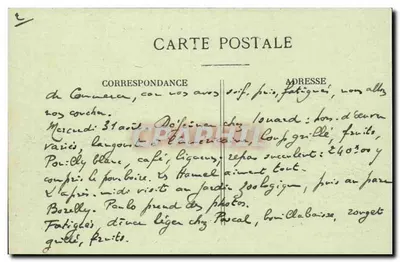 Château de Montrottier — Omgeving van Annecy — AD. PARIOT, ANNECY, n°315 — Achterkant