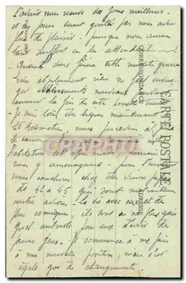 Reims — Kościół św. Andrzeja (Faubourg Cérès) — Nef, ku Wielkiemu Portalowi — Kolekcja G. Dubois — Rewers