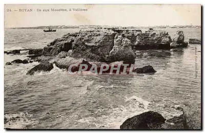 Ile aux Mouettes, à Vallières — Royan — éditeur : Agence Photo Édouard Japy
