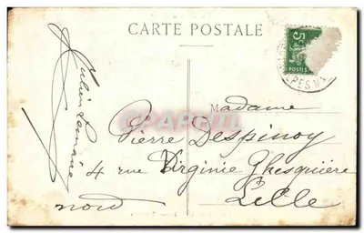 Hyères — Avenida Gambetta — Editor Poullan, Nice, n°269 — Verso