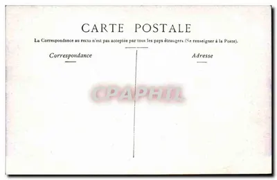Paryż - Most Alexandre III — widok mostu ozdobionego statuami i latarniami — Rewers