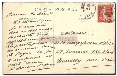 Katedra w ROUEN — Trzy Portale Frontu — C.V. 178 — Rewers