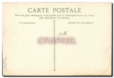 Pałac Rządu w Pépinière — Hémiptère Carrière — wydawca I. V. & Cie, Paryż, nr LXXXI — Rewers