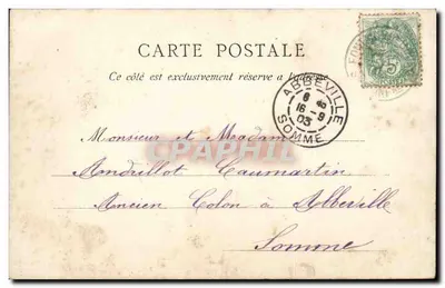 La Bouille — Ogólny widok — W pobliżu Rouen — Wydawca Paryż — Rewers