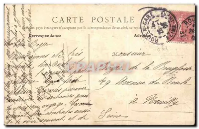 La Bouille — Vista general — B.F. PARIS (1) — Reverso