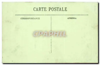 Caen — O Castelo — Posto de Socorro — LL. — N°15 — Verso