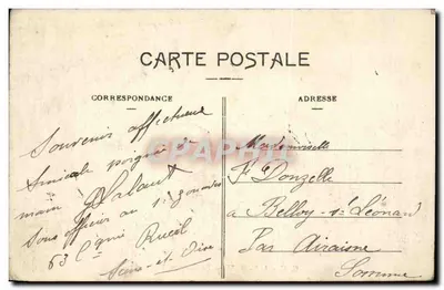 Pau — O Castelo Nacional — C.C. 113 — Verso