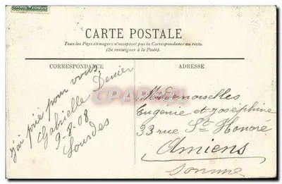 Lourdes — Katedra — Widok z góry — Wydawca anonimowy, nr 228 — Rewers