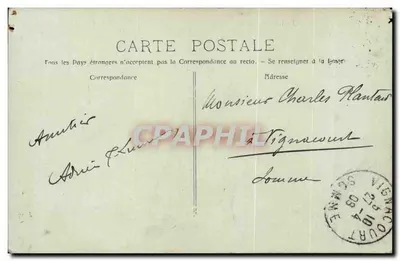 Marseille — Fort St-Jean i Katedra — Wydawca: C. Lagon — Rewers