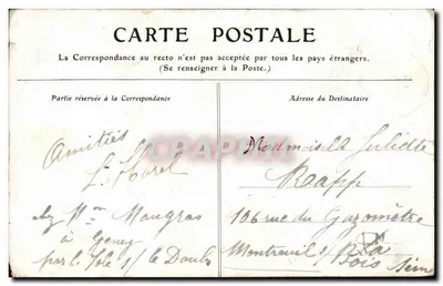 Belfort — Le Lion. — Wydawca P.P. Belfort, numer serii nieodczytelny. — Rewers