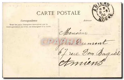Rennes — Les Serres du Jardin des Plantes — G.F. n°1052 — Rewers