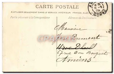Rennes — Entrée de la Rance — G. F. — n° 1012 — Rewers