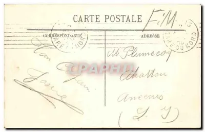 Paryż — Most Alexandre III w kierunku Invalidów — LL. — nr 33 — Rewers