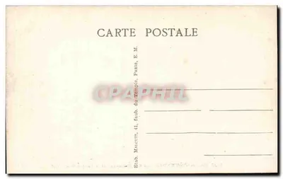 Bois de VINCENNES - Jezioro Daumesnil i Tempel Grecki - Wydawca E.M. n°1023 — Rewers