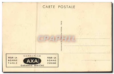Fontainebleau — Le Château — Mong — Verso