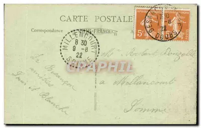 Besançon - A Cidadela, Forte Chaudanne e linha de Morteau — n°86 — Verso