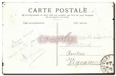 Versailles — Petit-Trianon — O Quarto de Toalete — Verso