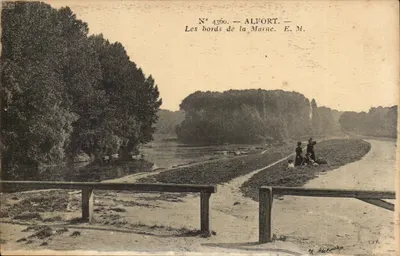 Alfort — As margens da Maine — E. M. n° 4360