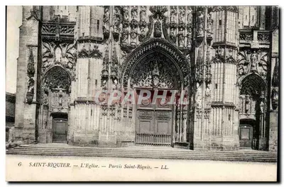 Saint-Riquier — A Igreja — Parvis Saint-Riquis — LL