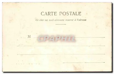 Parque de Versalhes - A Orangerie — Fototipia A. Bergeret et Cie, Nancy — Mme Moreau, editora — Verso