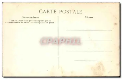 Castelo de Chazeron — Construção feudal do final do século XIV, muito bem conservada e contém belíssimas tapeçarias — Editor E.P.D., n° 397 — Verso