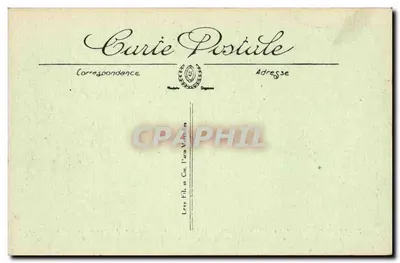 Die Ruinen des Großen Krieges — Monts de Champagne — Ansicht vom Mont Cornillet — L.L. — Rückseite