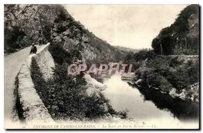 Arredores de Cambo-les-Bains — A Estrada do Pas de Roiland — I.L.