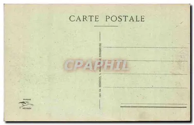 Strasbourg — Pałac Wysokiego Komisarza Republiki — wydawca Marque, nr 286 — Rewers