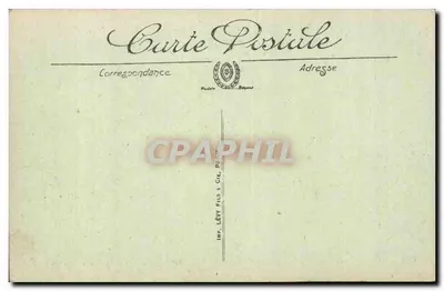 Ruínas da Grande Guerra — Reims — Abrigo de artilharia pesada dentro da cidade — Vues Paris n° 600 — Verso