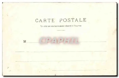 Saumur — Hotel de Ville — wydawca nieznany, numer seryjny nie widoczny — Rewers