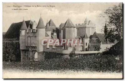 Castelo de La Batut, perto de Le Bugue — Dordogne — P. Baudrix, editor, em Sarlat