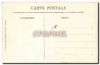 Ruiny Kościoła w Villiers-sur-Port (Calvados) — A. Lubosy, wyd., Gmina Calvados — nr 618 — Rewers