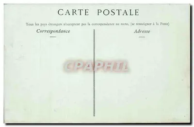 Le Tréport — Die Mole an einem stürmischen Tag — Collections ND. Phot. — Rückseite