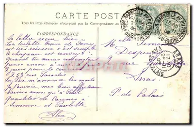 Marseille - La Corniche - L'Anse du Prophète — wydawca nieznany, nr 38 — Rewers