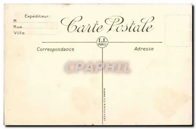 Marseille — Fontein Cantini en Avenue du Prado — LL — Achterkant