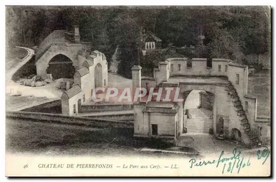Zamek Pierrefonds — Park z Jędrziami — LL.