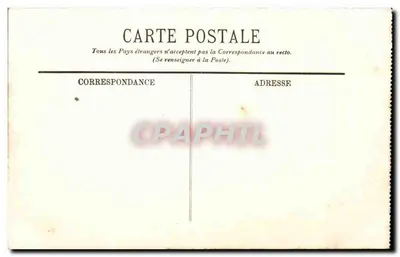 Angoulême — L'Hôtel de Ville — Edizione delle Nuove Gallerie, n. 33 — Verso