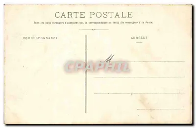 Cité de Carcassonne — Vue générale prise du Nord-Ouest — (E. Roudière, éditeur) — Verso